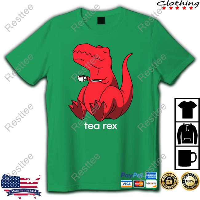 Tea Rex T-Shirt Drstevenhobbs The Doctor Official Tea Rex Tee