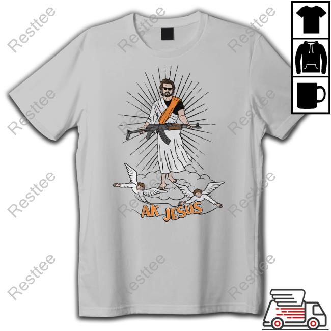 Official Ak Guy Merch Ak Jesus Hoodie