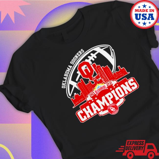 Oklahoma Sooners Logo Alamobowl City 2022 Champions Hoodie