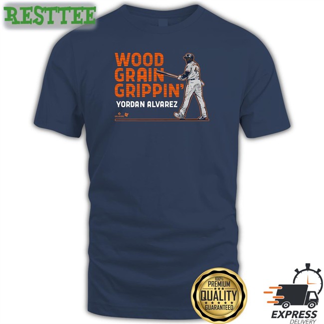 Top Clint Stoerner Wood Grain Grippin Yordan Alvarez Shirt Nessa Girl