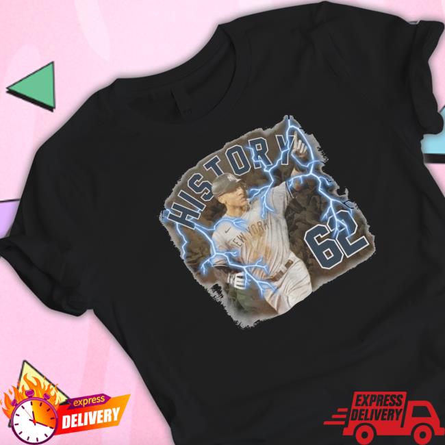 Official Nice aaron James Judge lightning baseball T-Shirt