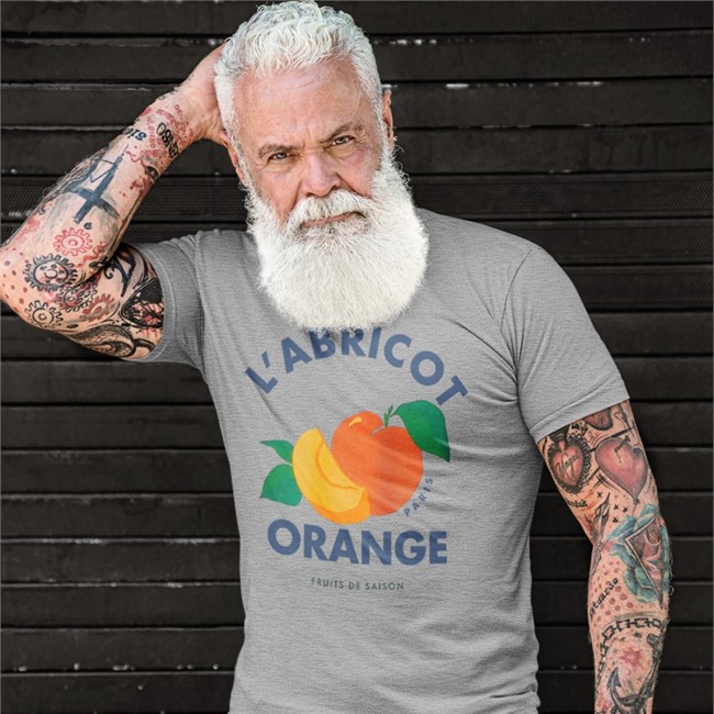 Hobibihoba L'abricot Orange Paris Fruits De Saison Long Sleeve