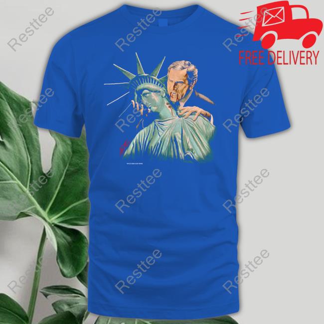 George Bush Vampire Bush Sucking Liberty Hoodie Shirts That Go Hard