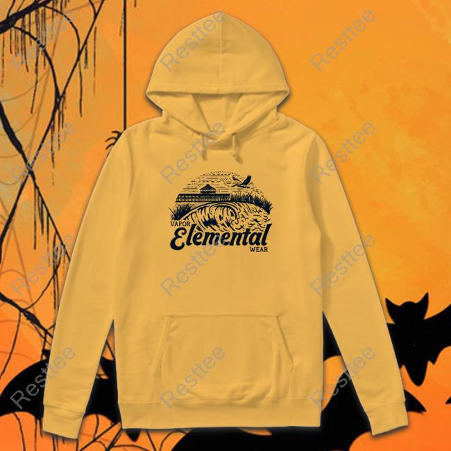 Vapor Elemental Wear Sweatshirt Official Vapor Elemental Wear White Shirt 2022