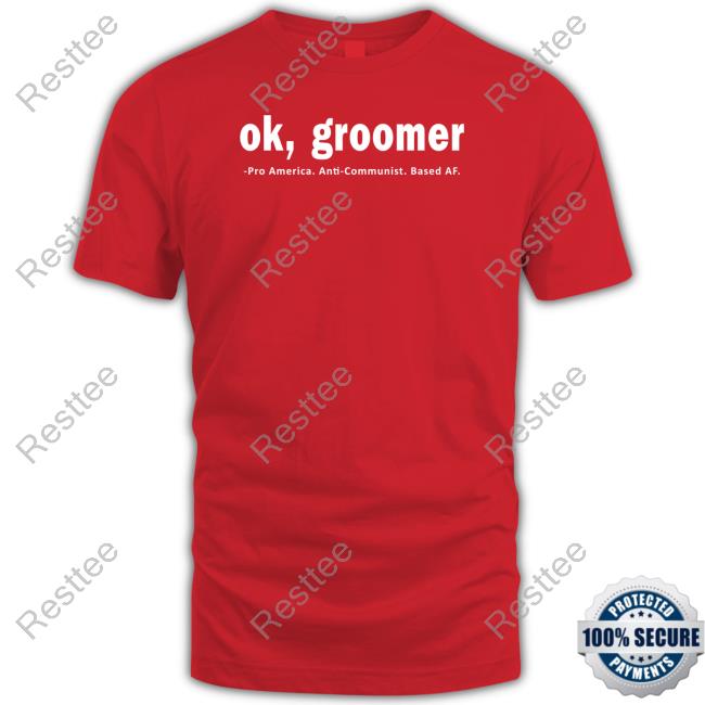 James Lindsay Ok Groomer Pro America Anti Communist Based Af Tee