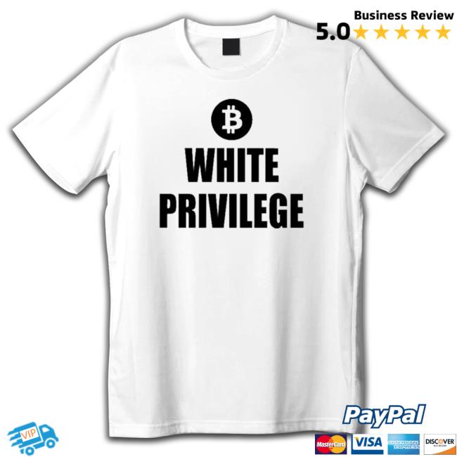 Bitcoin White Privilege Hoodie