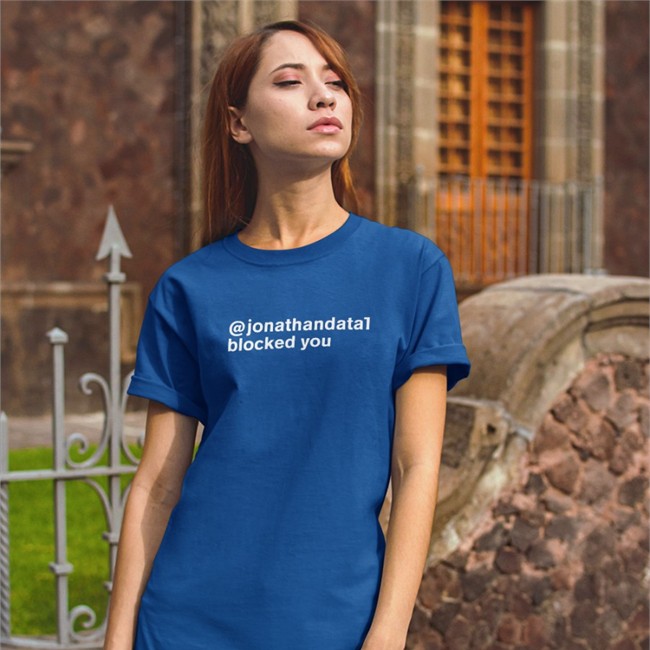@Jonathandata1 Blocked You Shirt Jonathan Scott