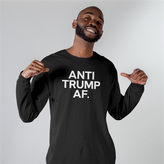 Anti Trump Af T Shirt Black Alex Cole Anti Trump Af Hoodie Resistbay Merch