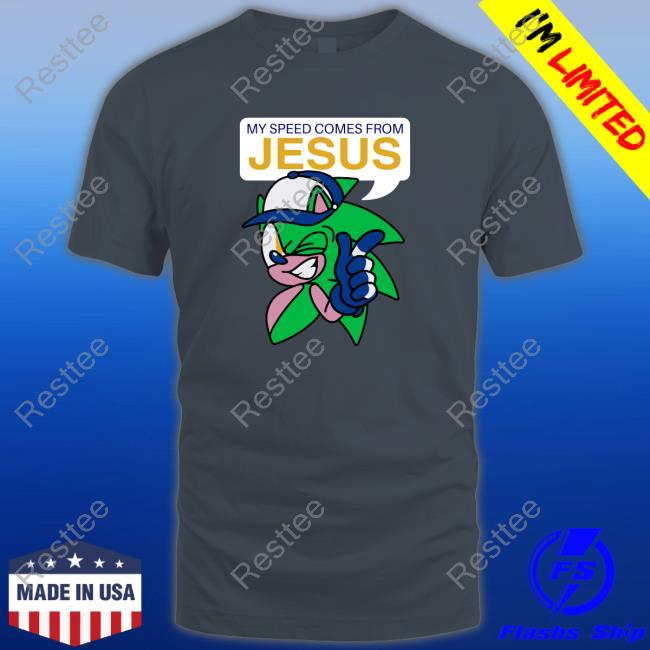 My Speed Comes From Jesus Hoodie