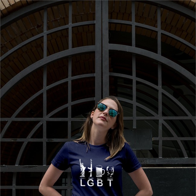 Lgbt Liberty Guns Beer Donald Trump Shirt 2022