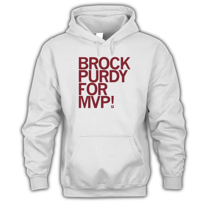 Official Brock Purdy For MVP T-Shirt Official Brock Purdy For MVP T-Shirt