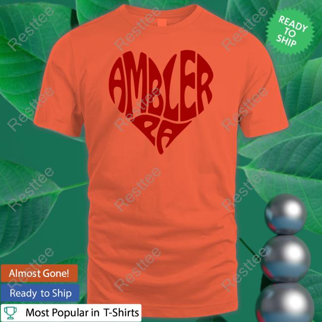 Ambler Heart Shirt Heart Ambler PA Hoodie