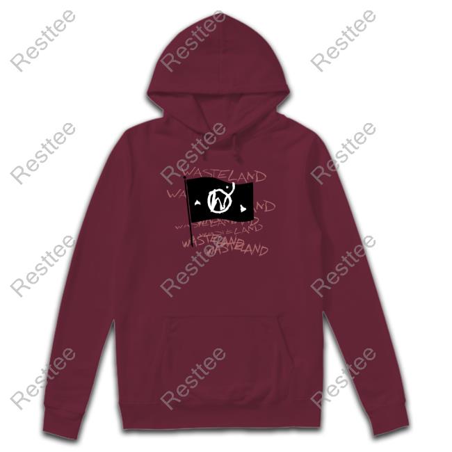 Brent Faiyaz Merch Wasteland Black Flag Hoodies Brent Faiyaz Merch Wasteland Black Flag Hoodie