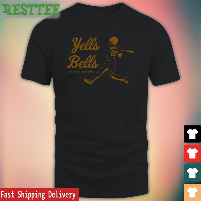 Christian Yelich Yells Bells Shirt 2022 Brewers Raptor
