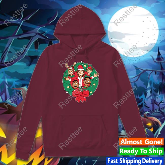 Official Wreath Christmas Sweatshirt Long Sleeve T Shirt