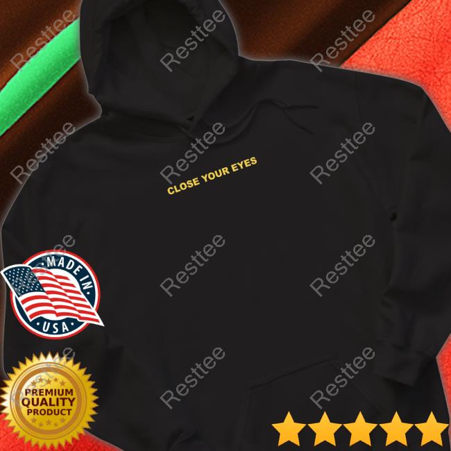 Run The Jewels Merch Close Your Eyes Hoodie