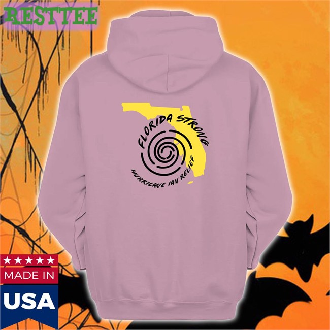Strong Florida Hurricane Ian Relief Tee Top cat5care merch Strong Florida Hurricane Ian Relief Shirt Reed Timmer Store