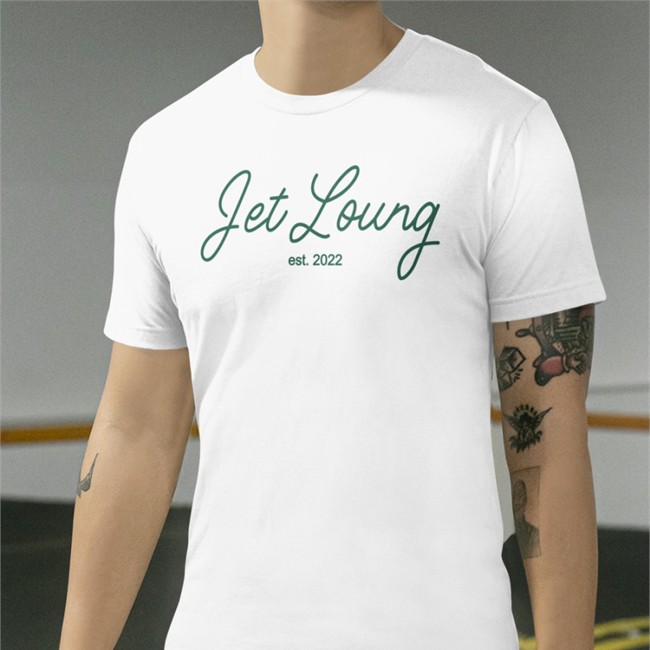 The Jet Lounge Store John Franklin-Myers Jet Lounge Est 2022 Hooded Sweatshirt Justin4ocho