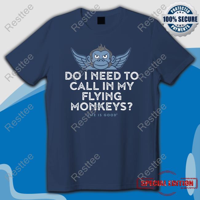 Do I Need To My Flying Monkeys Limited Edition Black Long Sleeve Tee