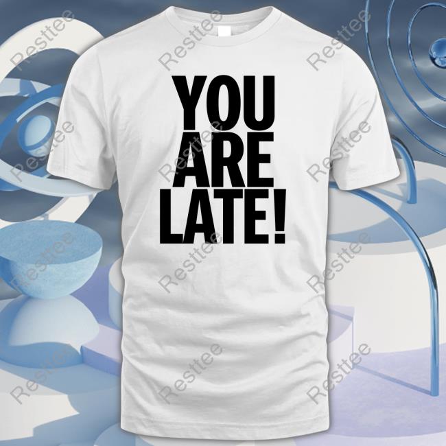 Gallery Dept Merch Atk You Are Late Long Sleeve Tee