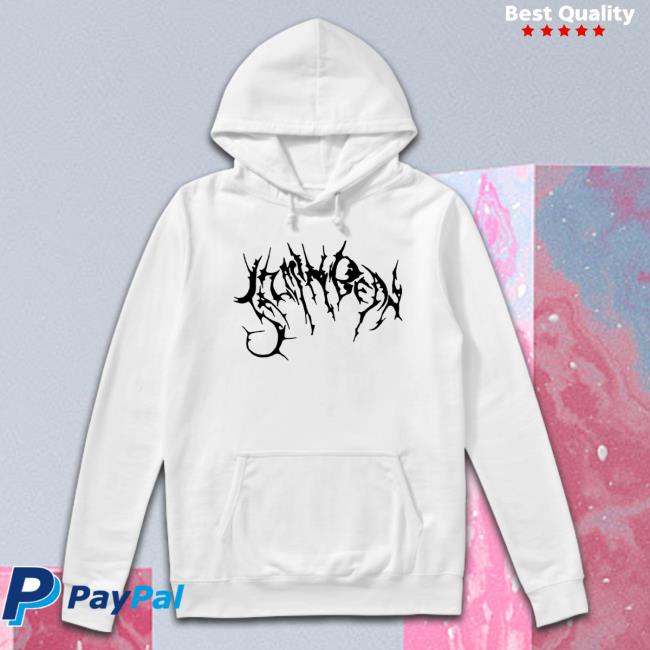 Official jazmin bean logo black Hoodie