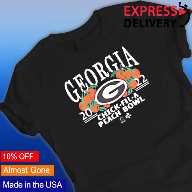 Georgia Bulldogs Peach Bowl ’47 Franklin Georgia Chick-Fil-A Peach Bowl Shirt Georgia Bulldogs Peach Bowl ’47 Franklin Georgia Chick-Fil-A Peach Bowl Long Sleeve T Shirt