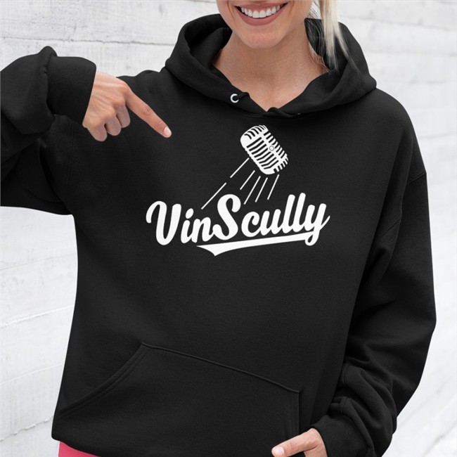 Vin Scully Microphone Shirts Dodgers Etsy
