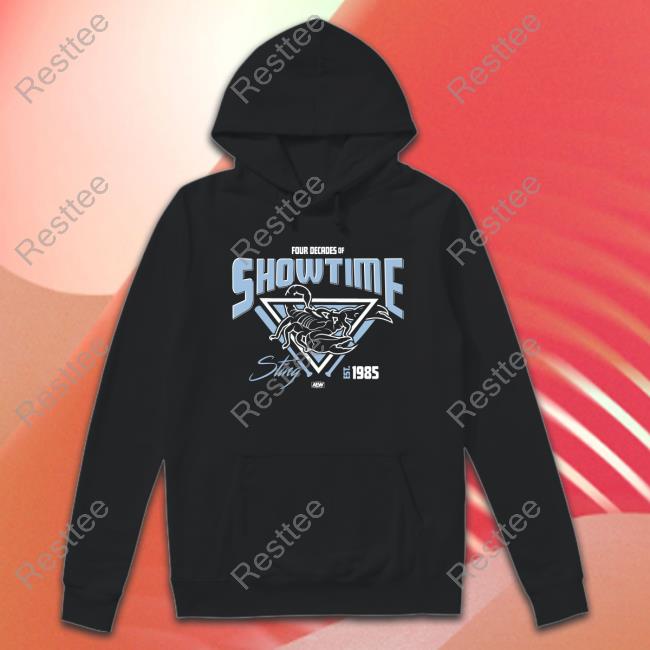 Official Four Decades Of Showtime! Sting Est.1985 Sweatshirt