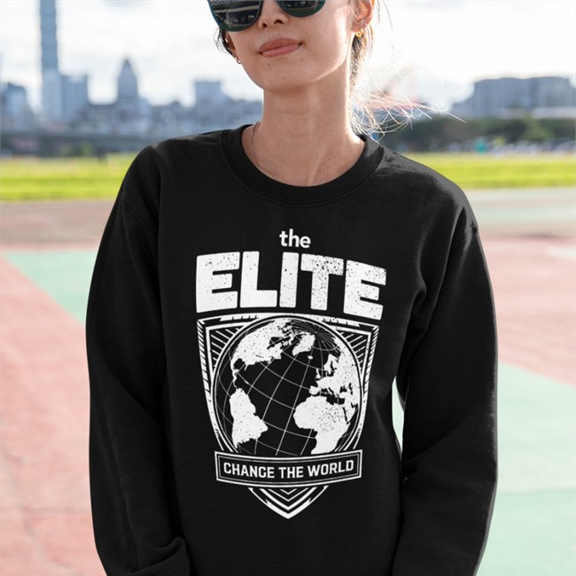 Pro Wrestling Tees Merch The Elite Change The World Shirts Hovseofbiack