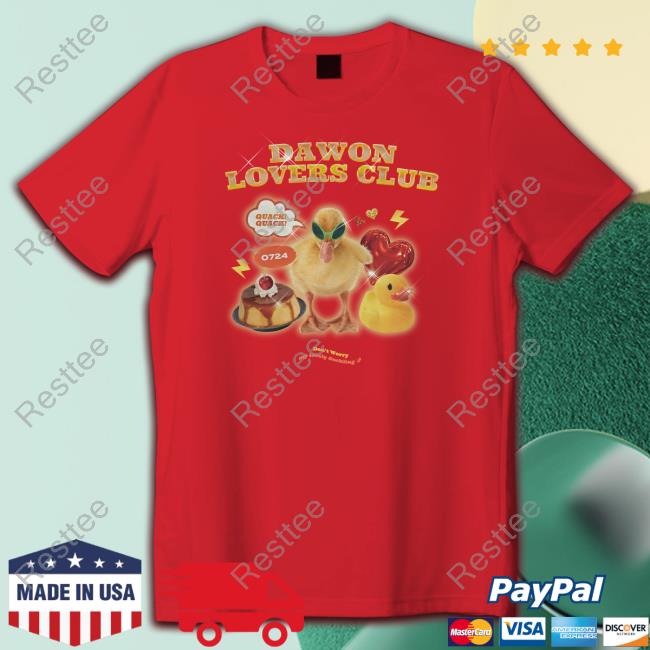 Zuho Dawon Lovers Club Hoodie Zuho Wearing Dawon Lovers Club T Shirt