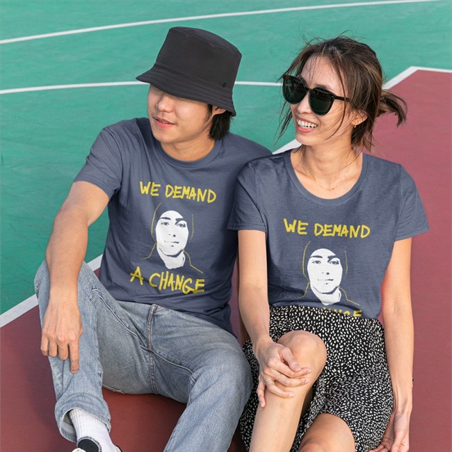 Manuel Oliver We Demand a Change Tee