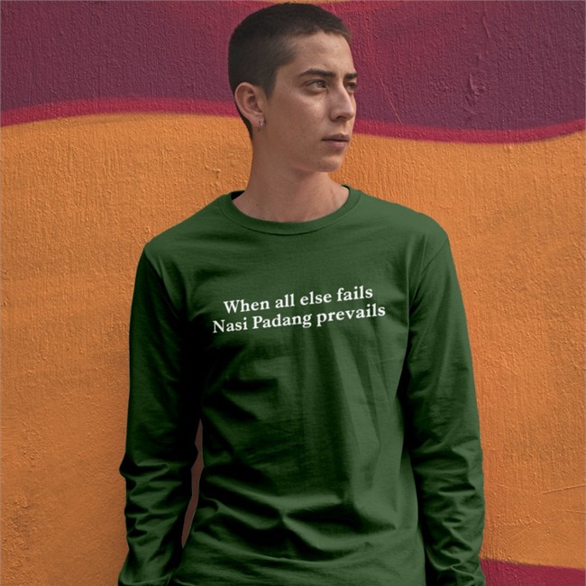 M. Chatib Basri When All Else Fails Nasi Padang Prevails Tee Shirt Chatib Basri