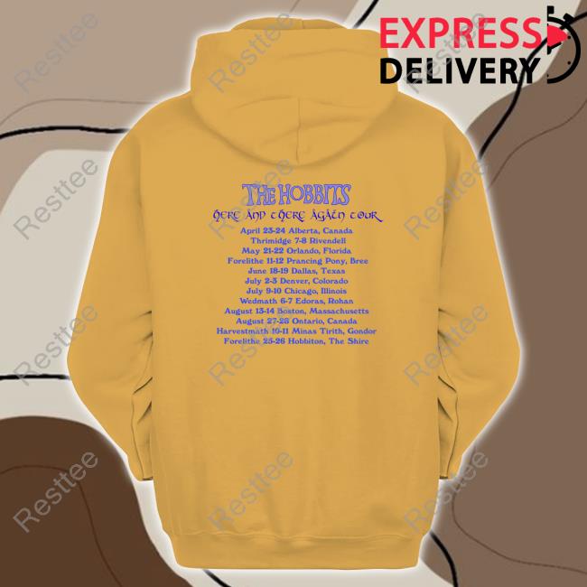 The Hobbits Tour Tee Shirt Hobbit Son Tour Merch Elijah Wood The Hobbits Tour Shirt 2022 Elijah Wood