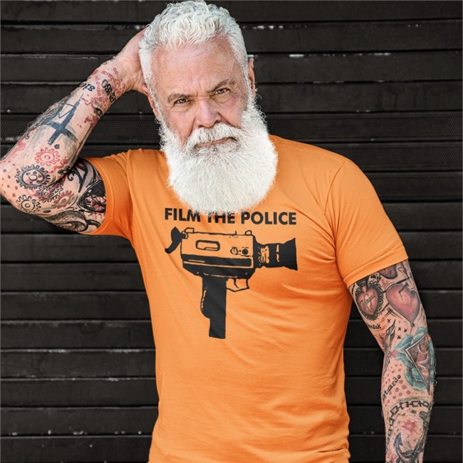 Supper 8 Movie Camera Film The Police Shirt