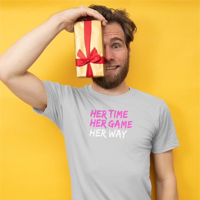 Her Time Her Game Her Way Tee