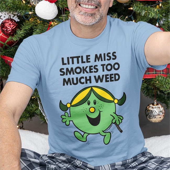 Snorturprozac Little Miss Smokes Too Much Weed Shirt