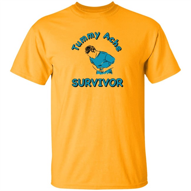 Shithead Steve Merch Tummy Ache Survivor Tee Shirt Shithead Steve Merch Tummy Ache Survivor Tee Shirt