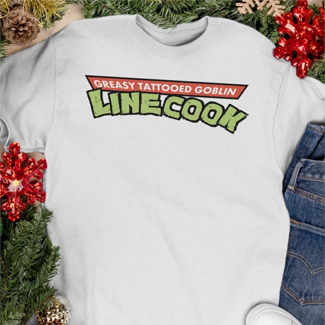 Greasy Tattooed Goblin Linecook Shirt