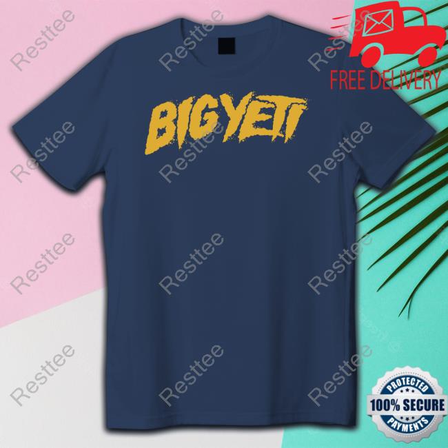 Big Yeti Tee Shirt Official Big Yeti Shirt Long Sleeve Tee Shirt