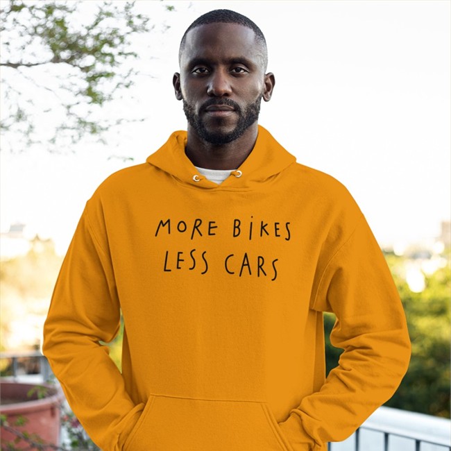 More Bikes Less Cars Shirt Anne Fleur Dekker More Bikes Less Cars Hoodie Anne Fleur Dekker