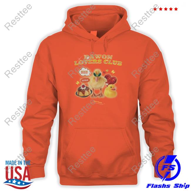 Zuho Dawon Lovers Club Hoodie Dawon Lovers Club Don't Worry My Lovely Duckling Tee Shirt