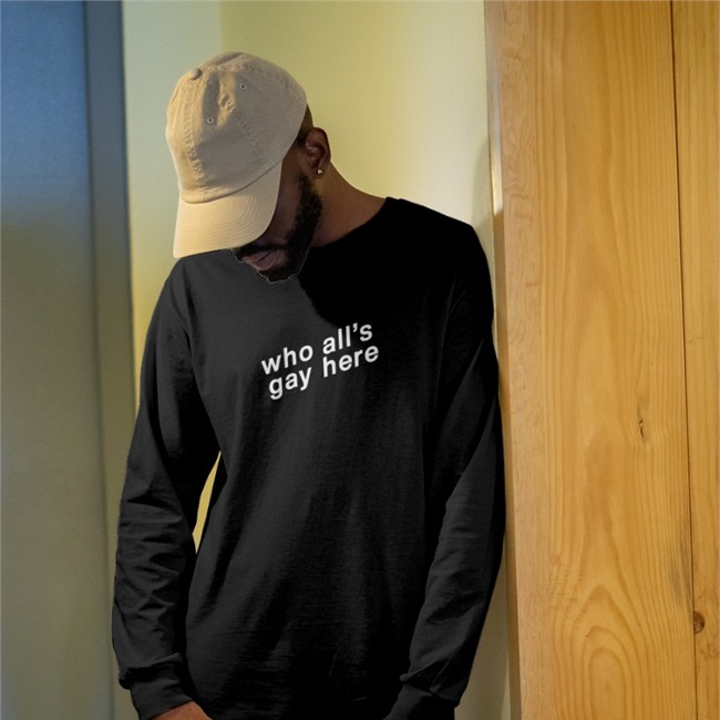 Heather Hogan Who All's Gay Here Hoodie