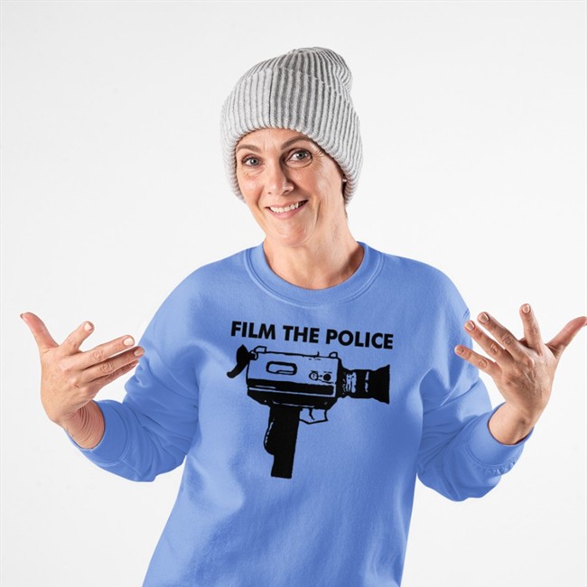 Film The Police Shirt White Film The Police Sweatshirt Boof Chief Supper 8 Movie Camera