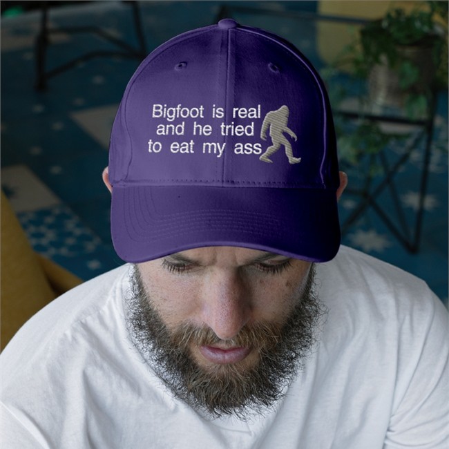 Bigfoot Is Real And He Tried To Eat My Ass Tee Shirts That Go Hard Bigfoot Is Real And He Tried To Eat My Ass Tee Shirt