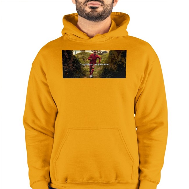 Red Men Merch Joel Matip I'm Going On An Adventure Tee Shirt Ste Hoare