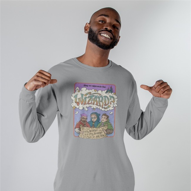 Mbmbam Merch May We Approach The Wizard Long Sleeve Tee Shirt Etsytees Shop