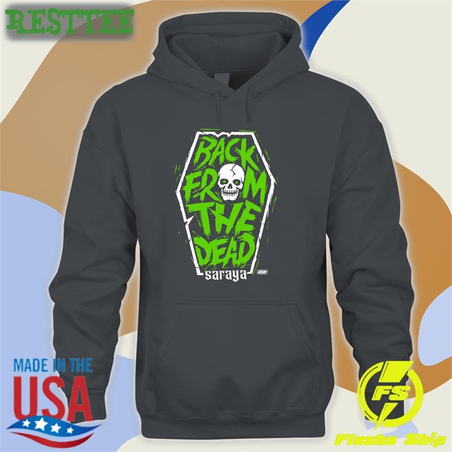 Saraya Back From The Dead Tee Aew Shop Saraya Back From The Dead V Neck T Shirt