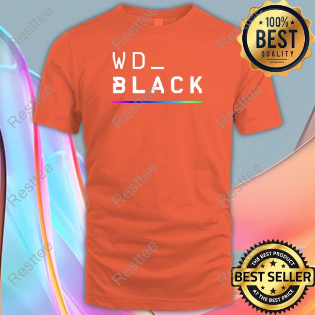 Western Digital Shop Wd_Black Color RGB Bar Shirt Wario64 New Shirt Western Digital Shop Wd_Black Color RGB Bar Shirt Wario64