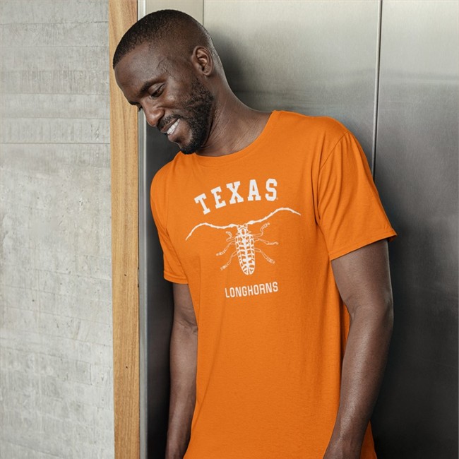 Ross Winton Texas Longhorns Long Sleeve Alex Wild Ross Winton Texas Longhorns Shirt Alex Wild