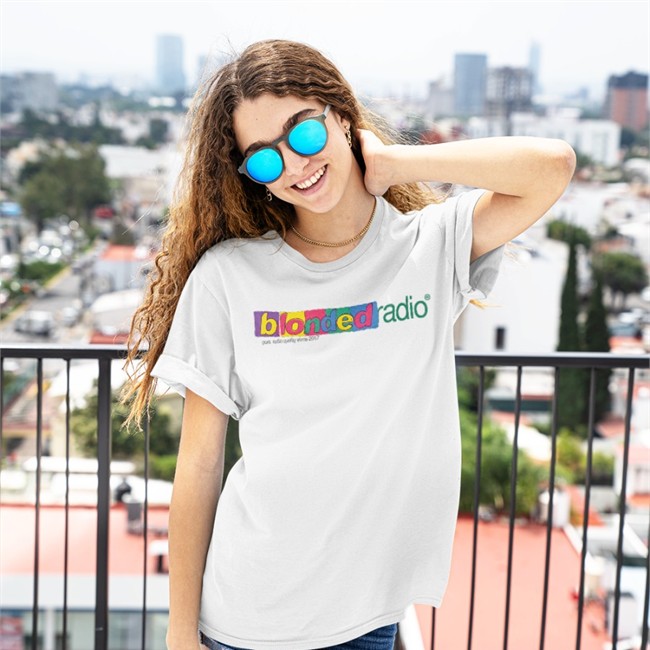 Blonded Radio T Shirt Frank Ocean Blonded Radio Shirts Blonded Merch